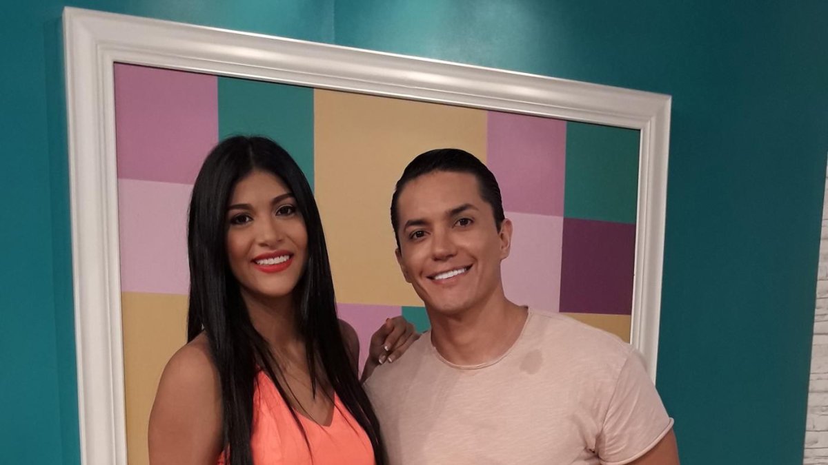 Toño y Rahab  vivieron tres años de noviazgo antes de llegar al matrimonio.