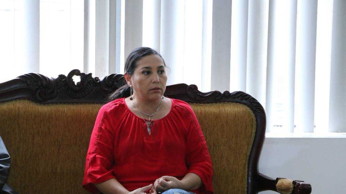 Marisol Peñafiel, gobernadora de Imbabura estuvo en el lugar.