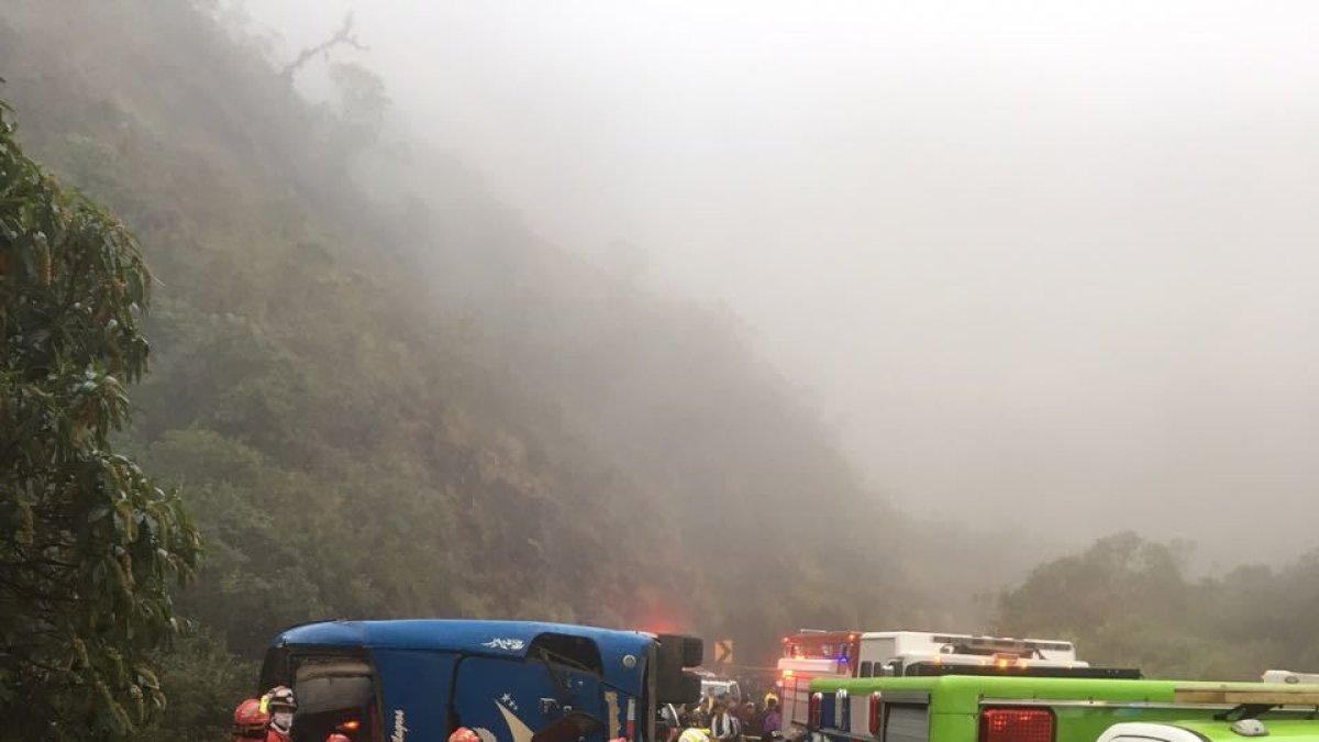 Referencial. Los accidentes de tránsito de mayor relevancia ocurridos en la carreteras de Ecuador, han generado conmoción por la cantidad de personas fallecidas en ellos.