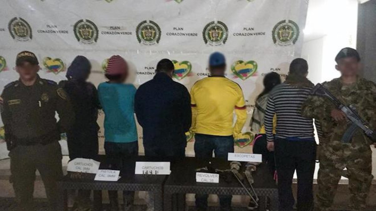 Entre los detenidos también figura un colombiano y un mexicano.