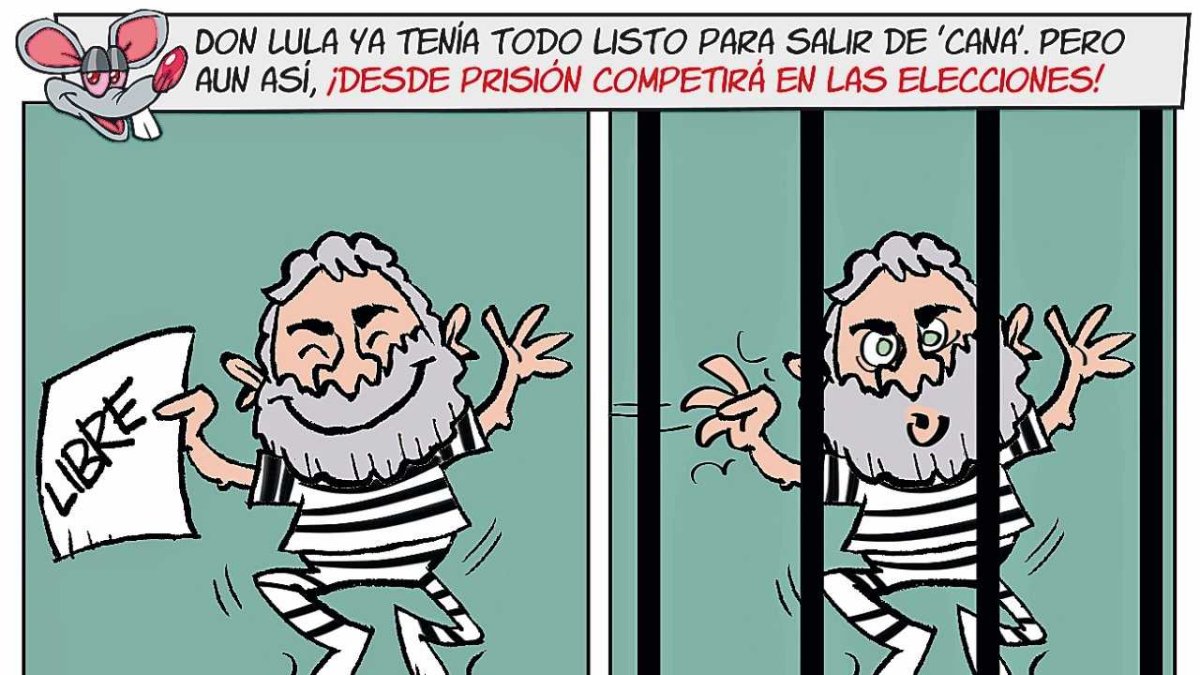 ..Candidatura presidencial desde la cárcel, es increíble...