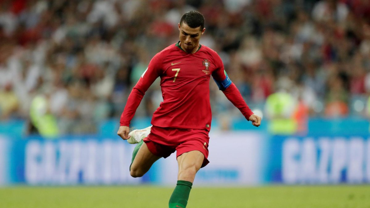 La última anotación de Ronaldo fue en el minuto 87.