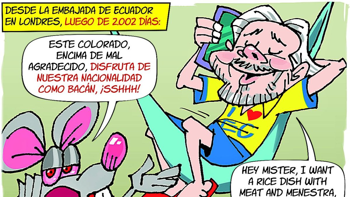 ...Y hasta se expresó despectivamente del Ecuador...