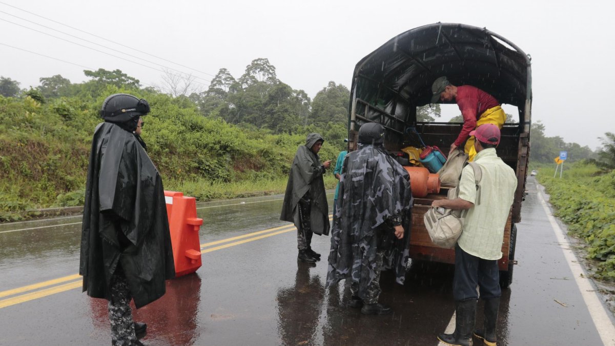 Continúan las labores de control en las zonas fronterizas.