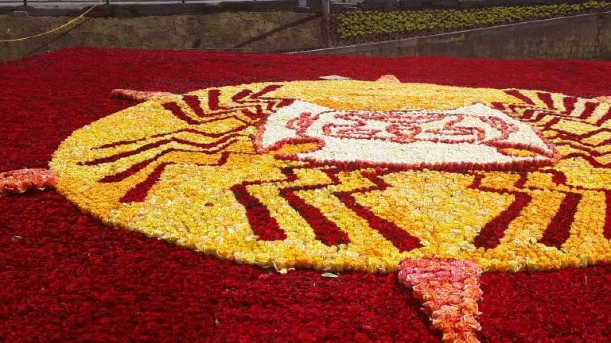 Un representante de Guinness verifica el proceso.