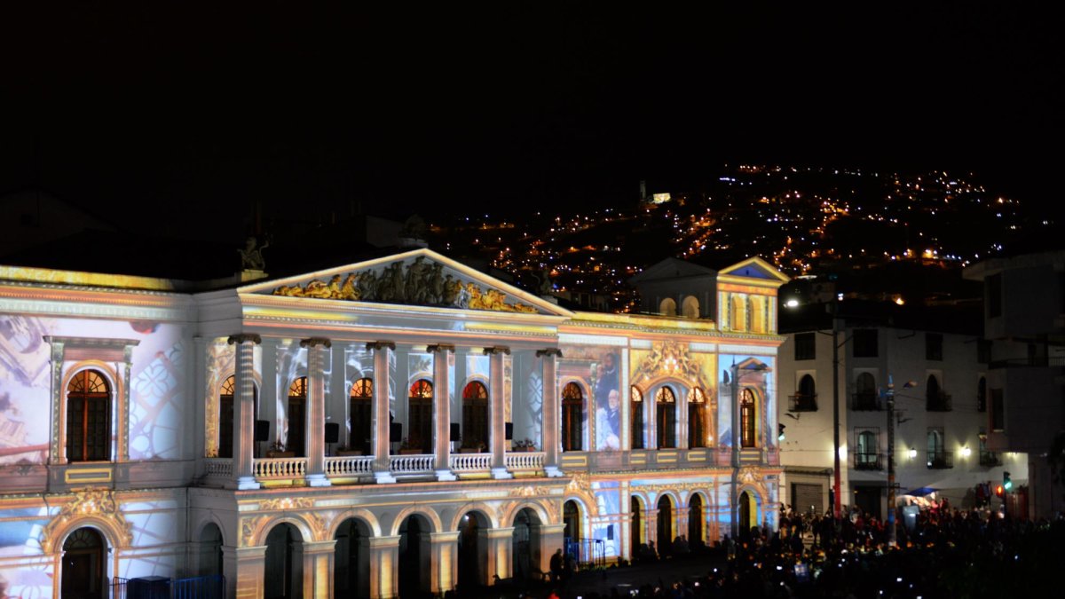 Fiesta de la Luz en el Centro Histórico, edición 2017.