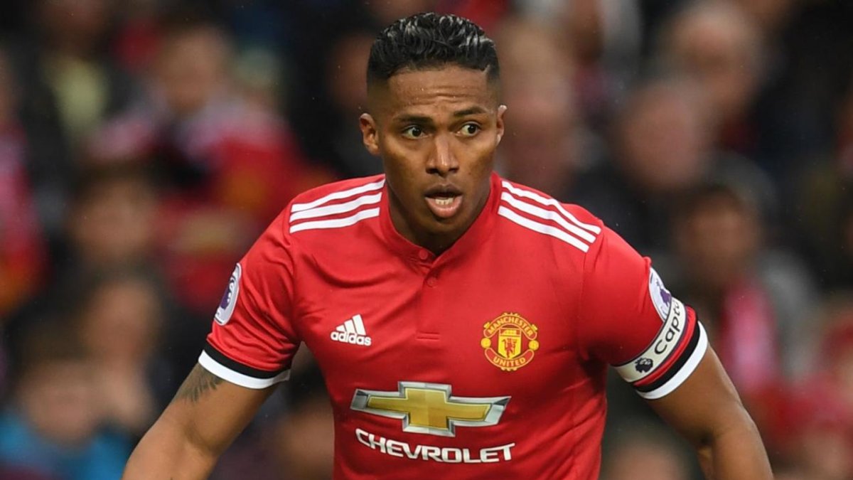 Jugador del Manchester United, Antonio Valencia.