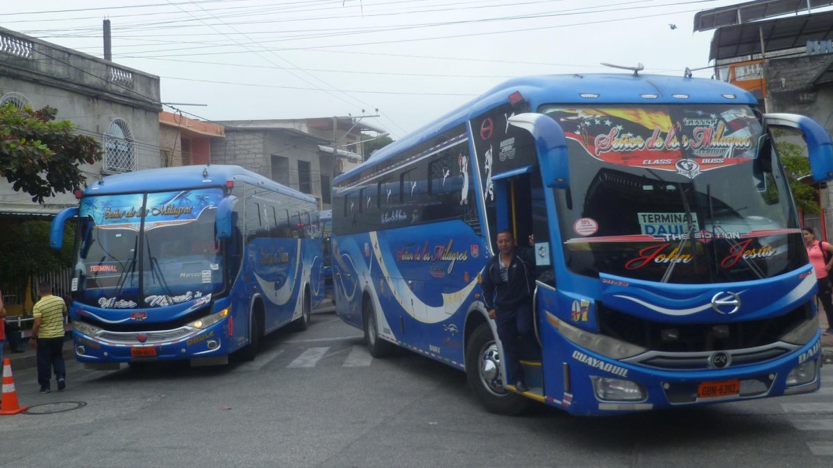 Las dos rutas que tiene la cooperativa se cumplen con normalidad.