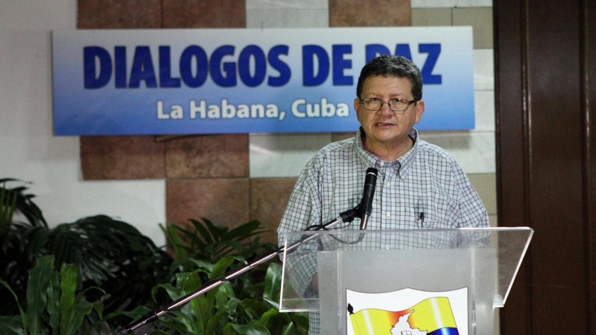 Exguerrillero y miembro del consejo político del partido Fuerza Alternativa Revolucionaria de Colombia, Pablo catattumbo.