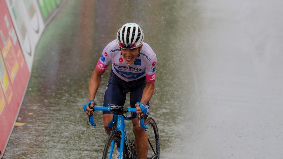 Carapaz fue el primer ecuatoriano en participar en la Vuelta a España.