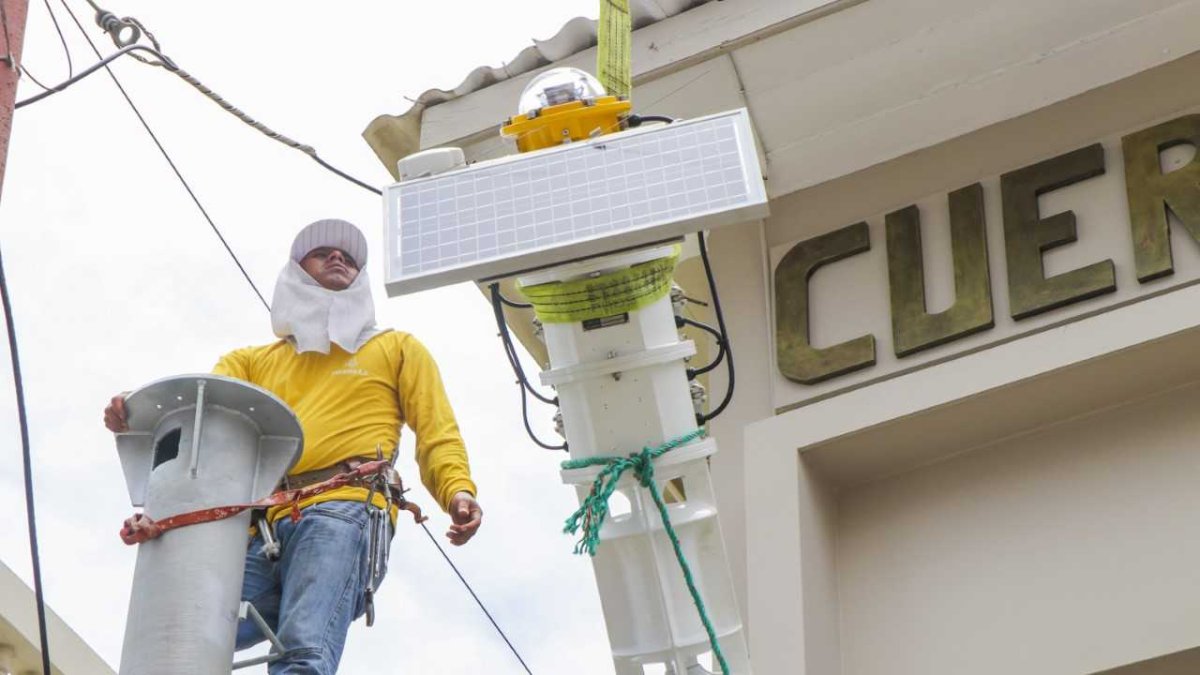 La primera prueba para verificar la operatividad de todo el sistema, se realizará el próximo mes de mayo en un simulacro en todo el cantón Salinas.