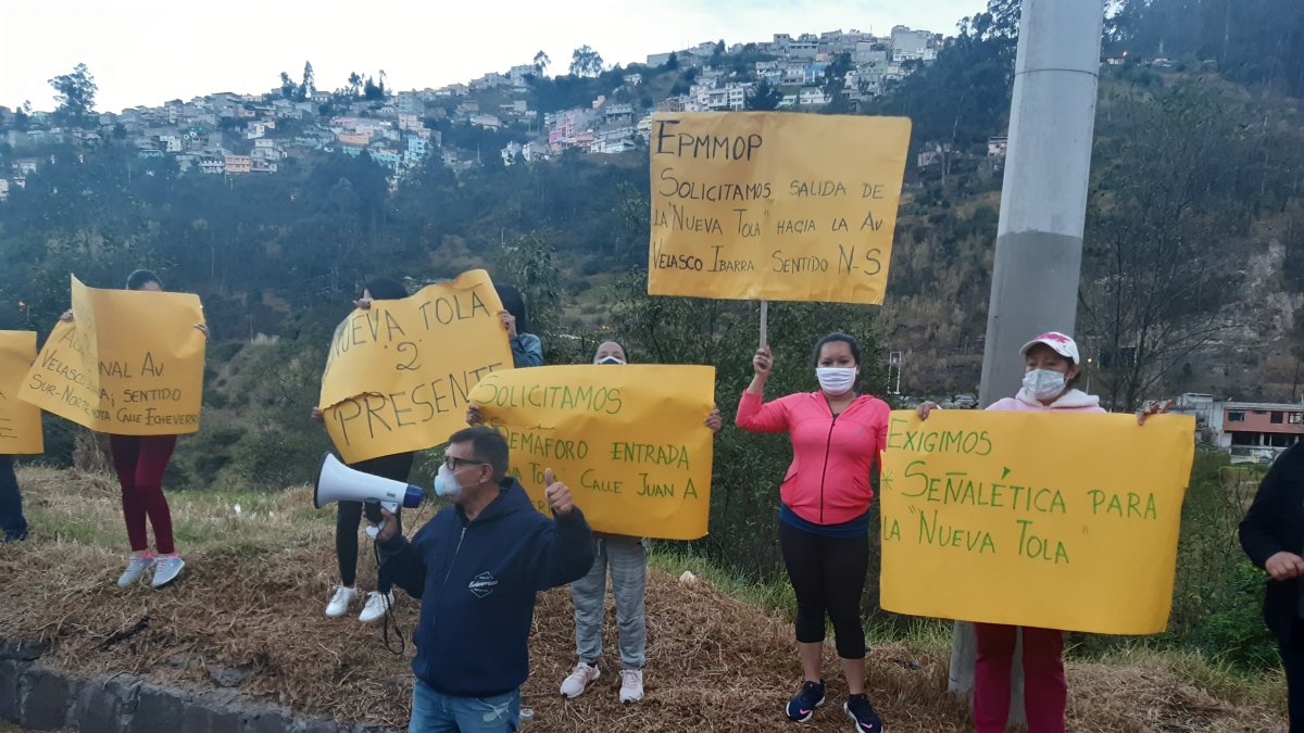 Los moradores piden señalética y un semáforo para evitar accidentes de tránsito. Anunciaron más protestas.