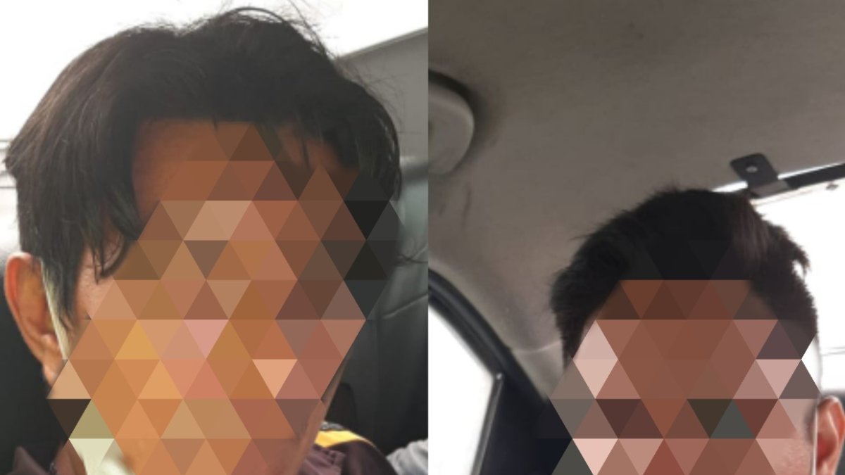 Los dos sospechosos fueron llevados a la Fiscalía.