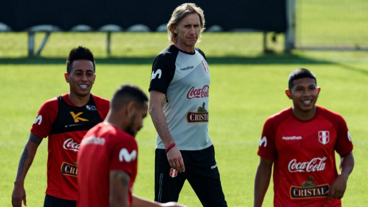 Ricardo Gareca estuvo dirigiendo a la selección de Perú.
