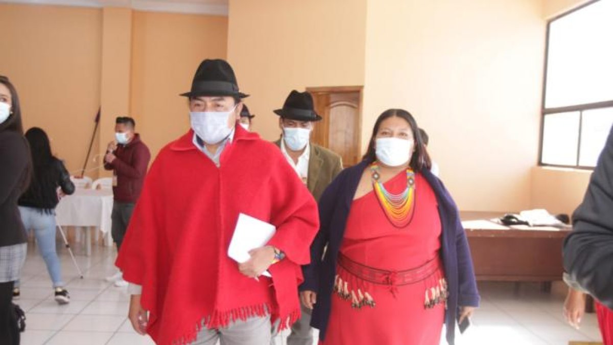 El miércoles pasado Leonidas Iza presentó la propuesta económica que, según la Conaie, permitiría superar la crisis del país.