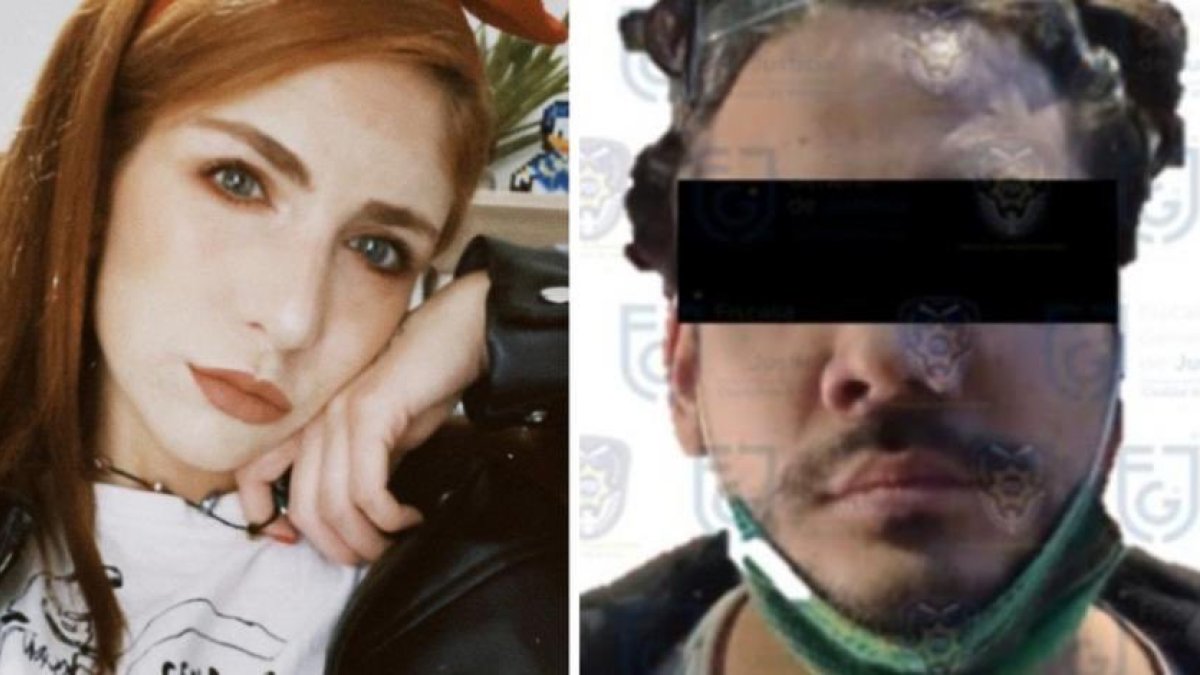 Nath Campos y su agresor Rix.