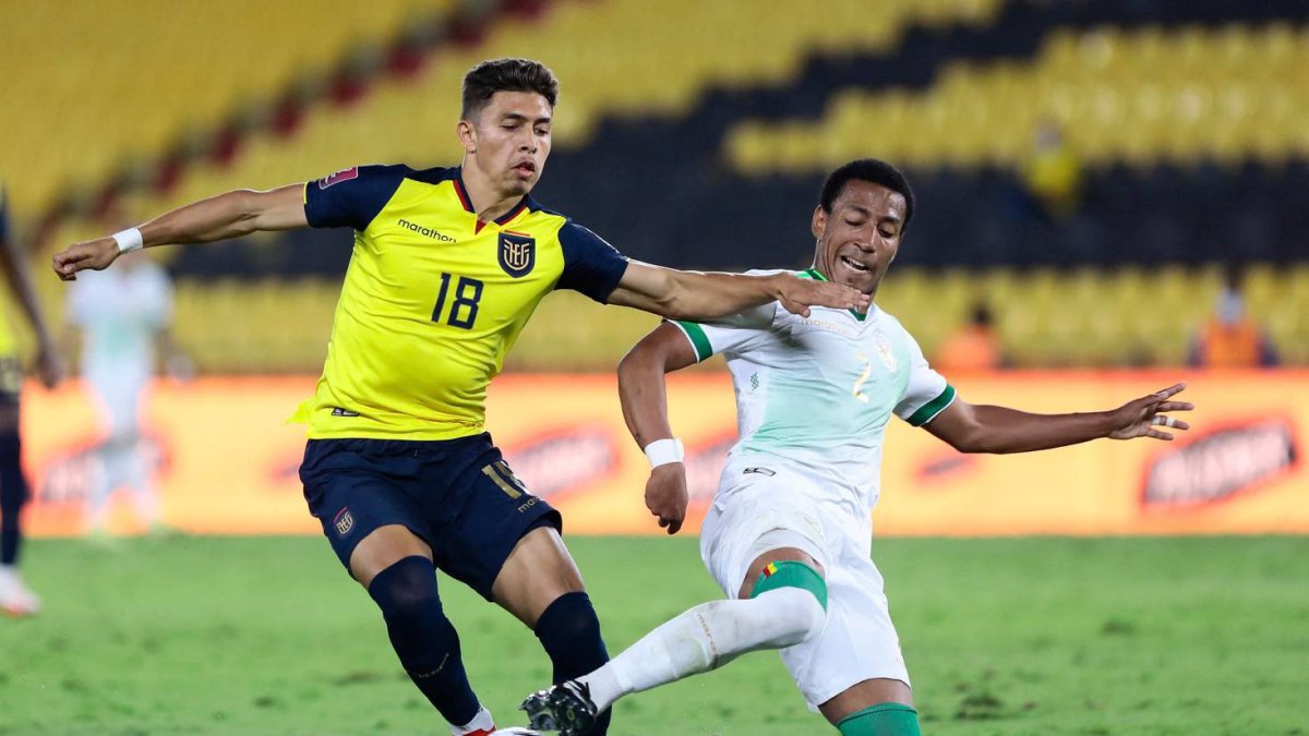 Jeremy Sarmiento debutó con la Tricolor, en el triunfo ante Bolivia, en las eliminatorias.