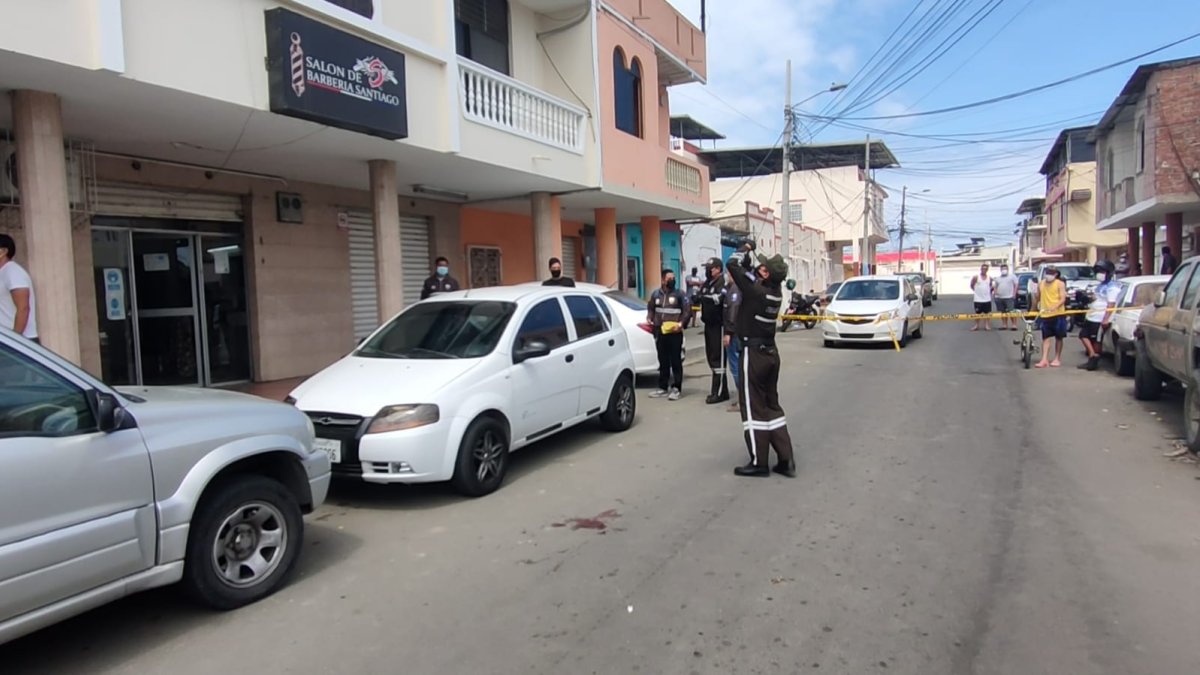 El hecho se perpetró aproximadamente a las 11h00 de este sábado 22 de enero, en la Calle 12 y Avenida 29, en la Ciudadela Naval de Manta, provincia de Manabí.