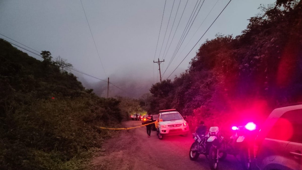 El hallazgo se dio aproximadamente a las 4h30 de la madrugada