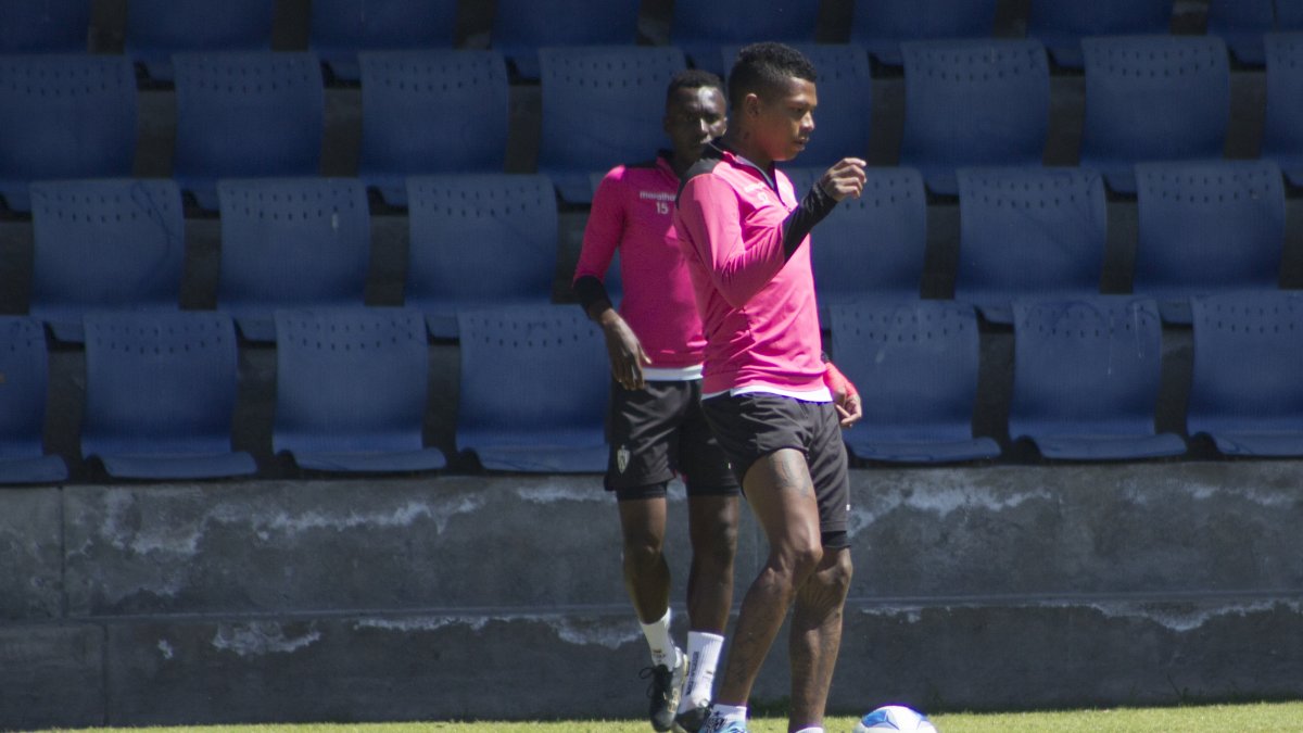 La mayoría del plantel de Independiente del Valle pudo entrenar en el complejo. El cuerpo técnico y seis futbolistas trabajaron en Cumbayá.