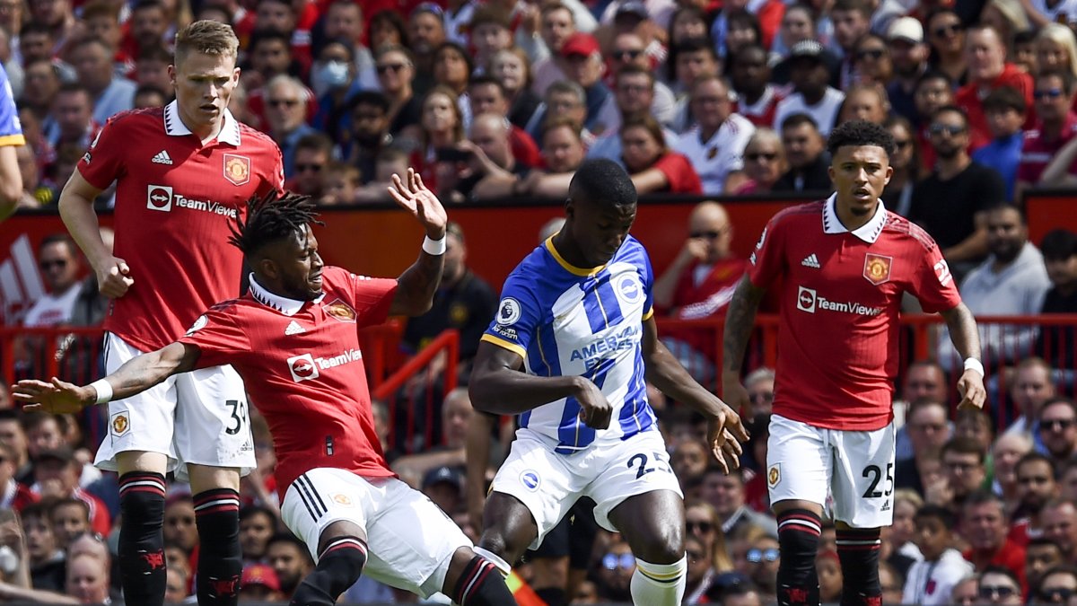 Moisés Caicedo jugó como volante defensivo y tuvo libertad para atacar.