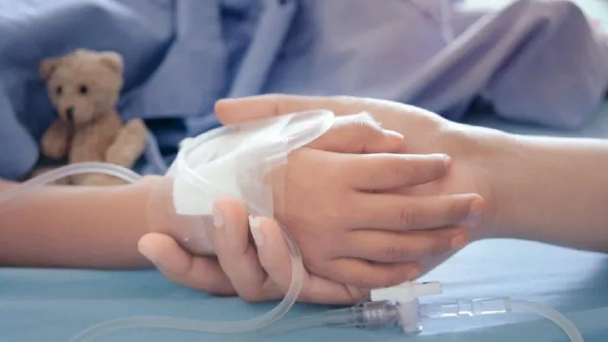 Niño fue víctima de bala perdida.