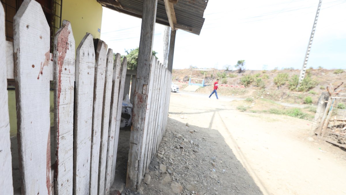 Familiares estaban reunidos en este domicilio cuando llegaron los matones