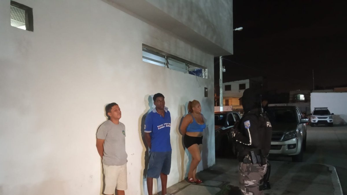 Tres personas fueron detenidas por supuesto secuestro a dos agricultores de Pedro Carbo, cantón de la provincia de Guayas.