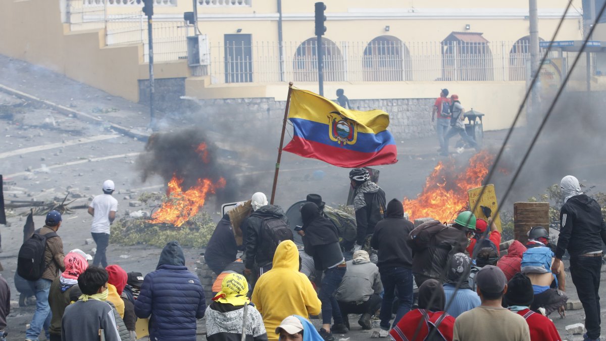 Los estudiantes hicieron un llamado a otros sectores sociales para que se unan a la medida de hecho