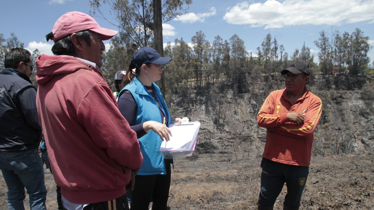 Manuel Maji y su familia fueron intervenidos por funcionarios para evaluar su situación psicosocial.