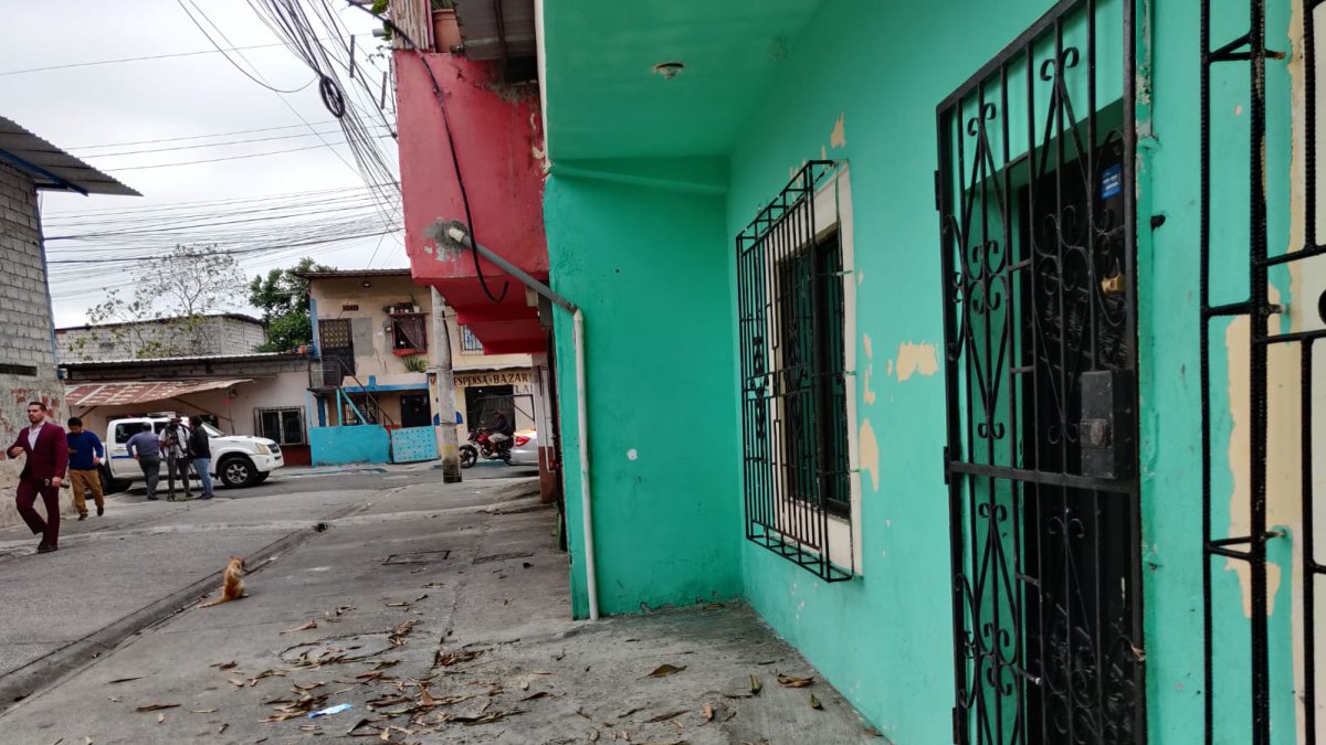 En la casa verde ocurrió el atentando.