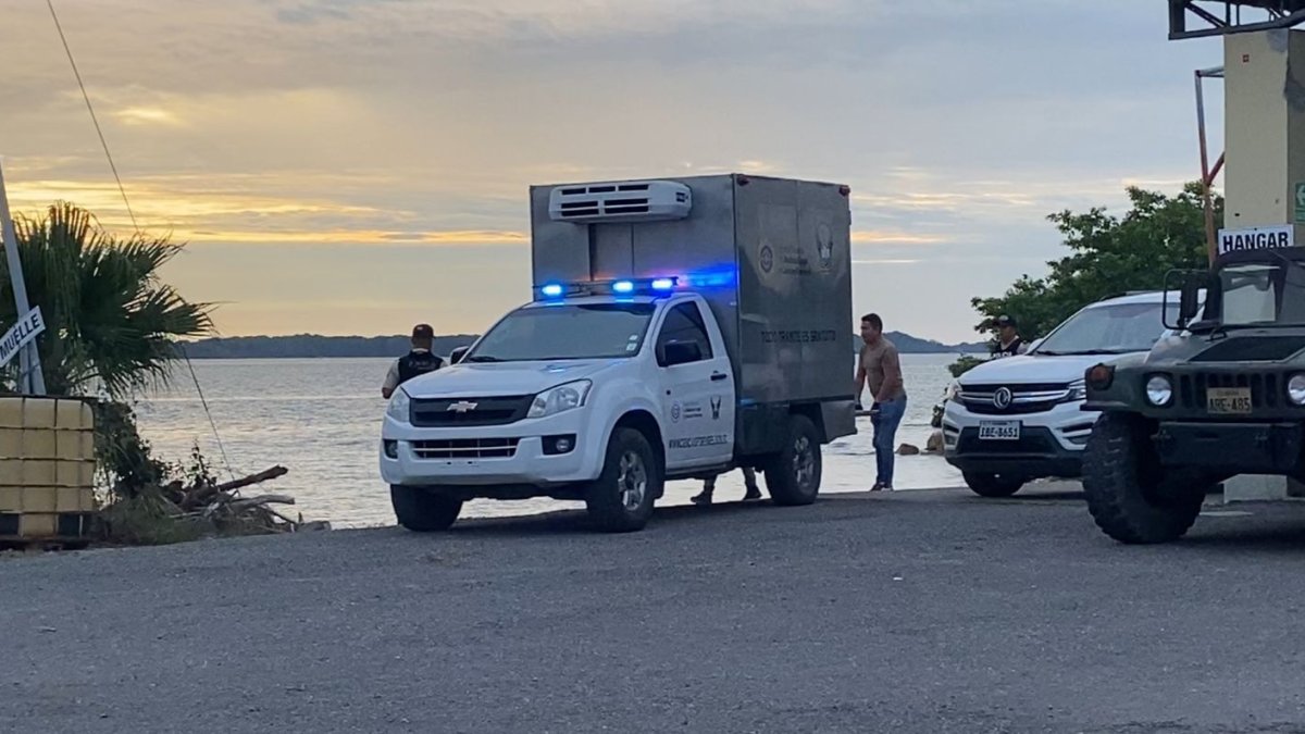 El cadáver apareció en el mar de Jambelí.