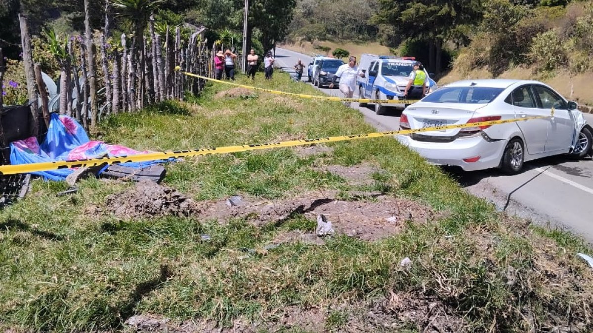 El accidente se registró la tarde de este 8 de agosto.