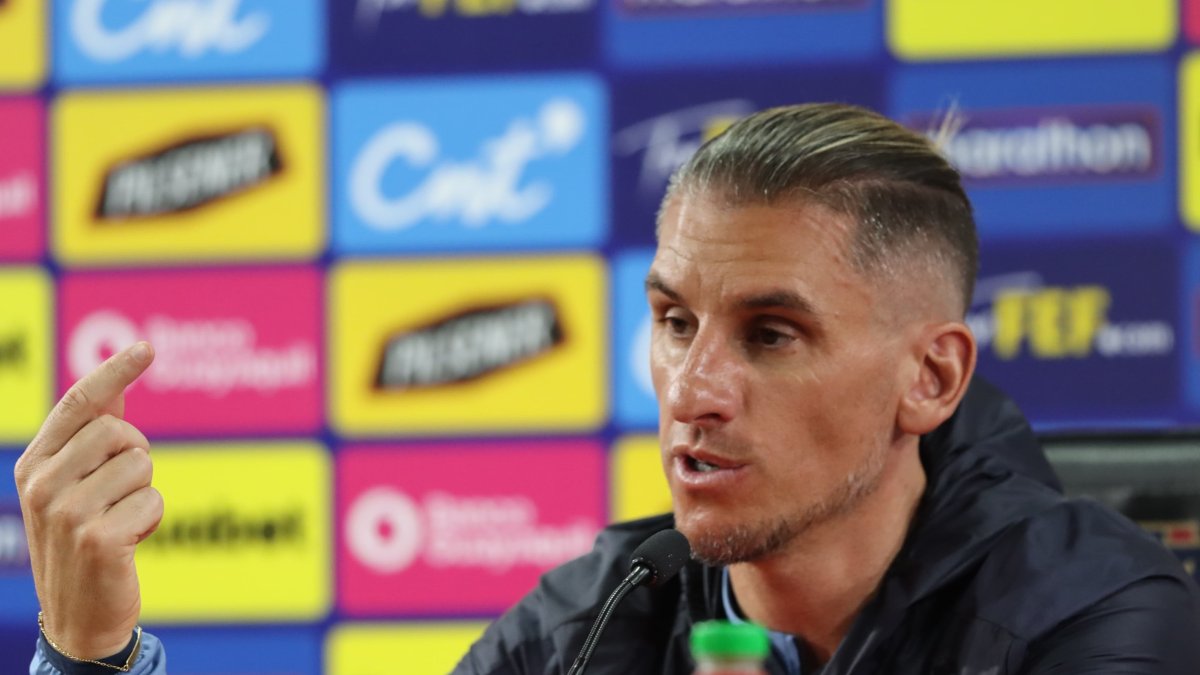 Sebastián Beccacece, entrenador de Ecuador.