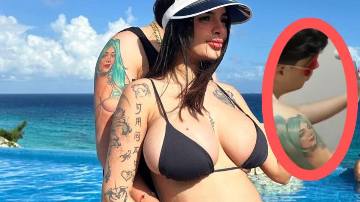 Esta fue la foto que subió Karely Ruiz con quien aparentemente seía su pareja.