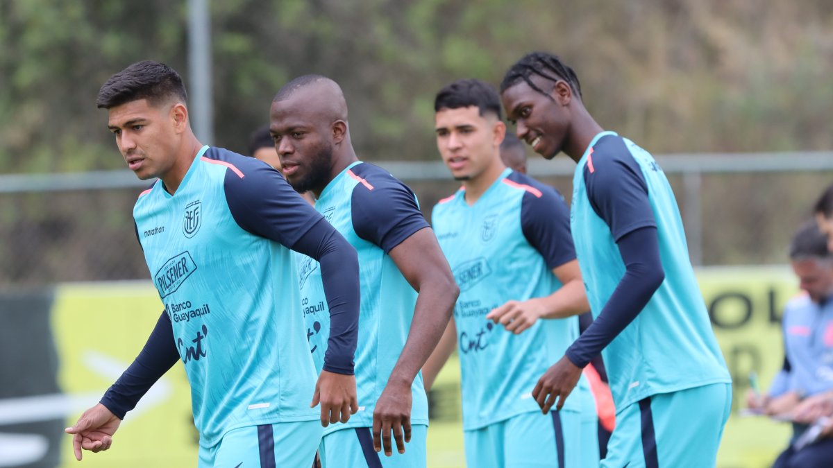 Un ambiente de optimismo se evidenció en el último entrenamiento de la Tricolor.