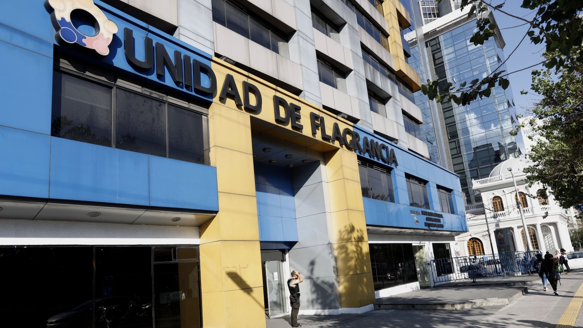 El sujeto detenido tiene un amplio historial delictivo.