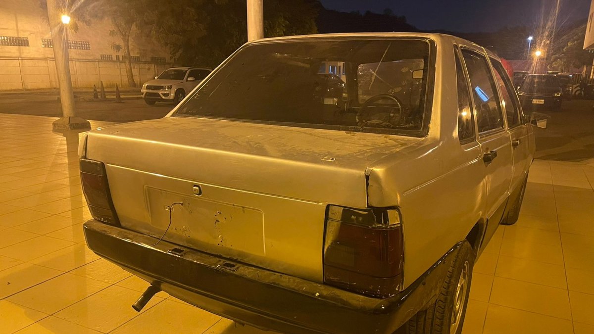 Los criminales se transportaban en este vehículo.