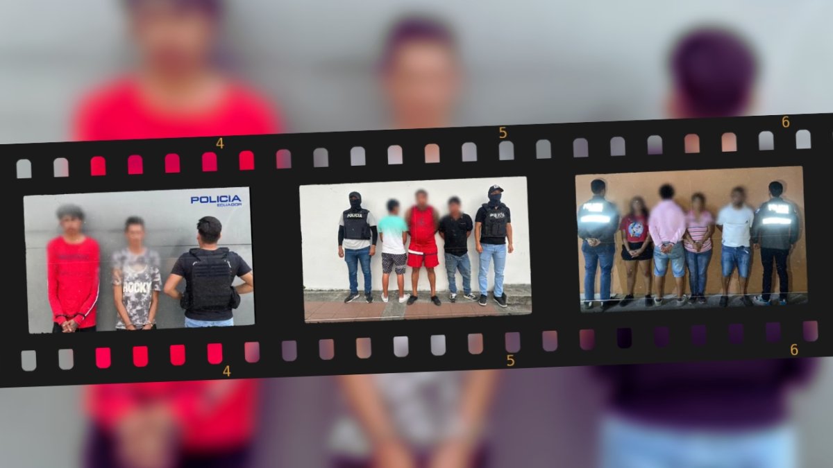 Los sospechosos serían miembros de diferentes organizaciones criminales.