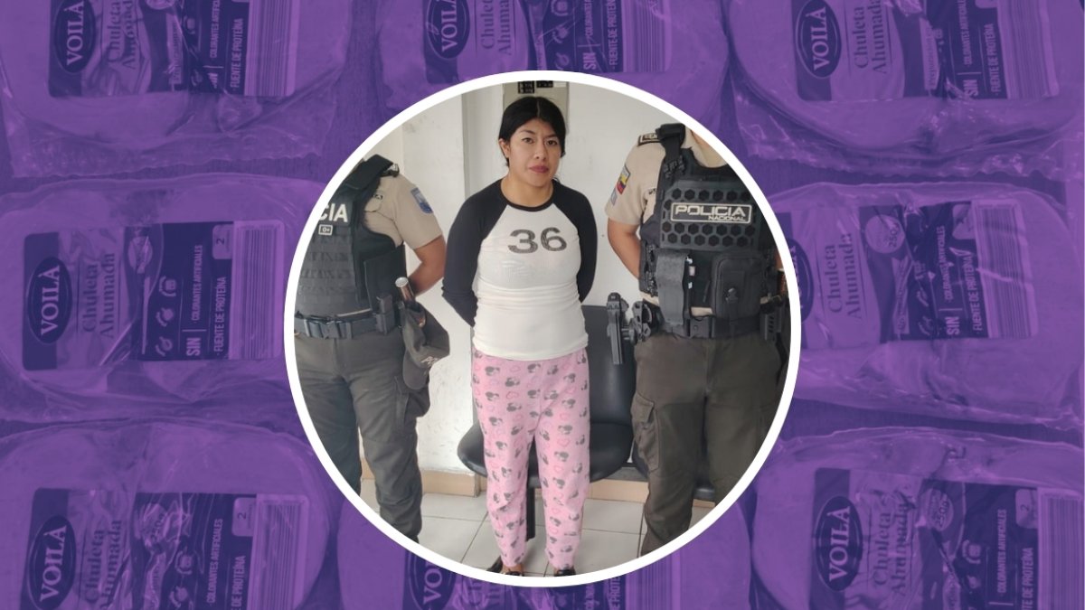 La detenida, Lady Tubon, tiene antecedentes penales por asociación ilícita.