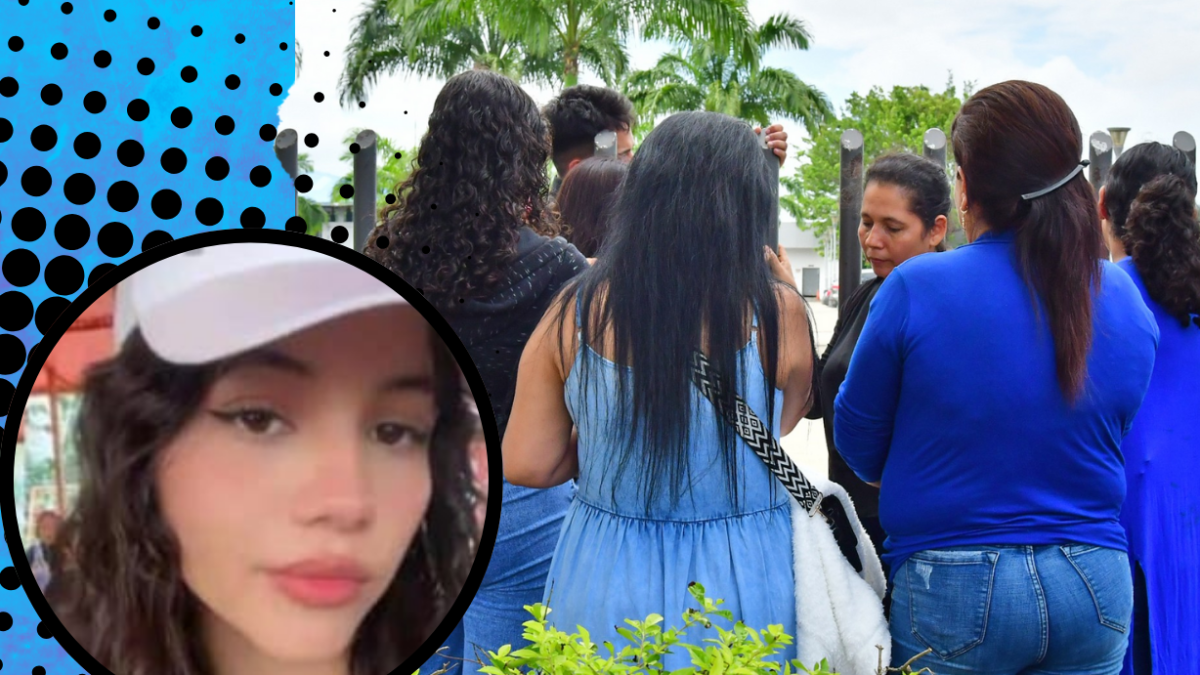 Ivanna Andrea Carriel Escandón fue baleada cuando iba junto a su novio.