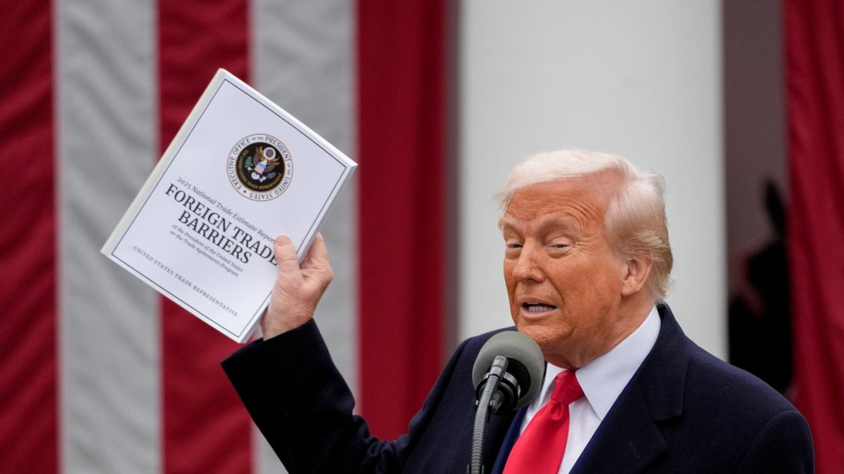 Donald Trump impuso aranceles a otros países.