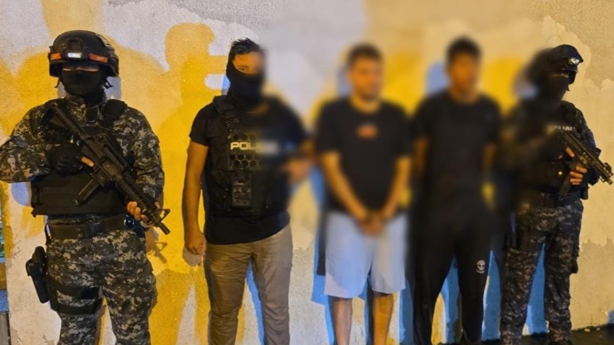 Por este caso se aprehendió a dos sujetos de nacionalidad ecuatoriana.