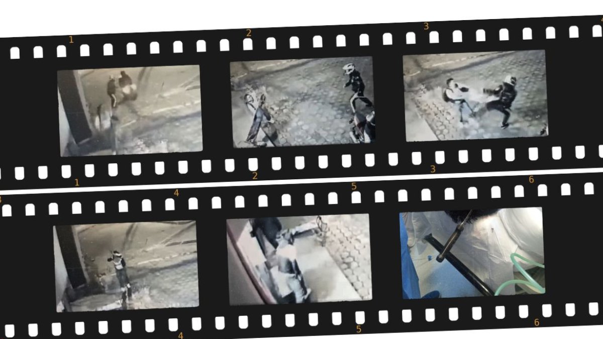 Una cámara de video captó el dramático momento de la víctima, en el Barrio Ecuador, norte de Quito.