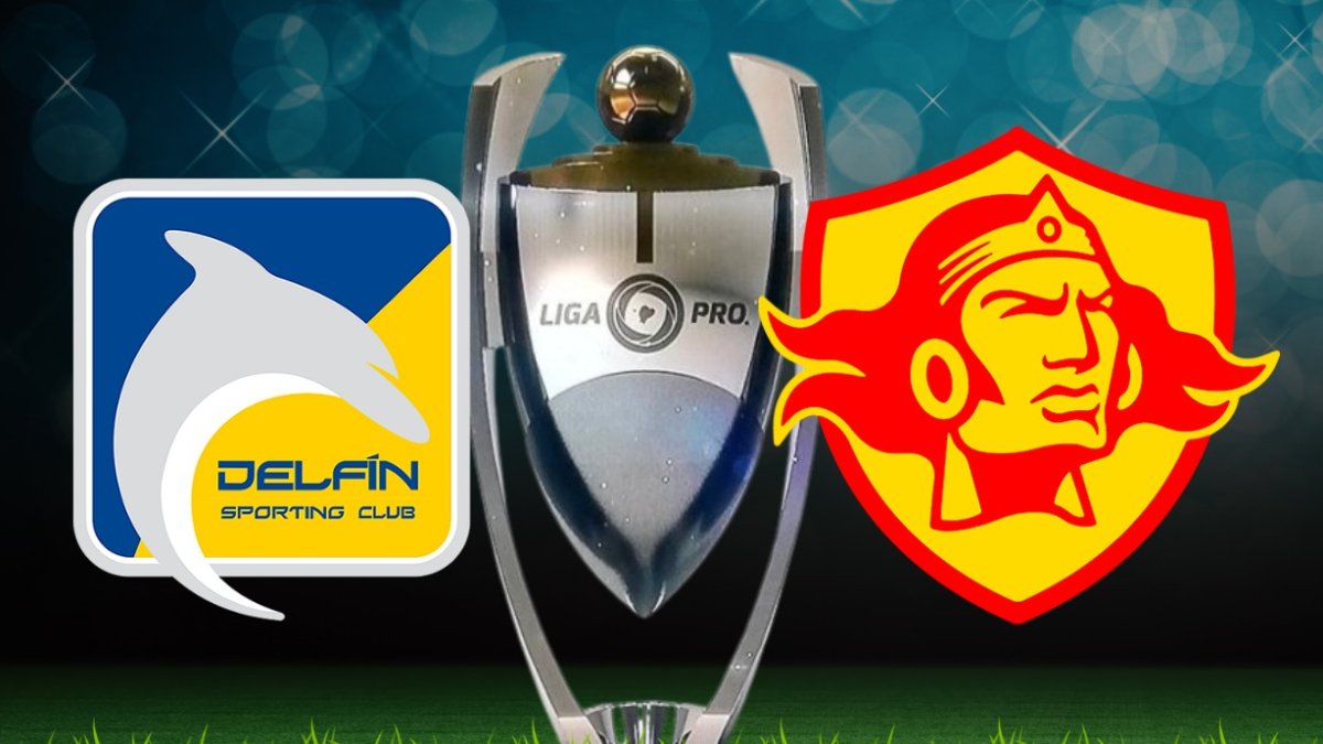 Delfín recibe al Aucas en la LigaPro 2025.