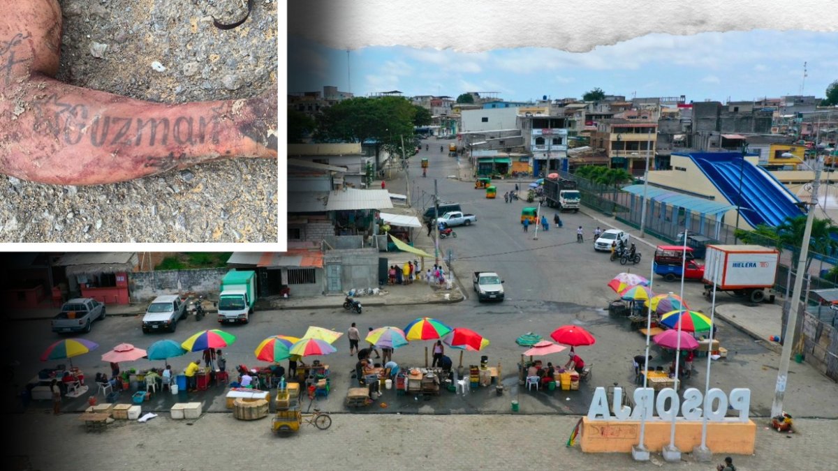 La víctima fue reconocida por este tatuaje.