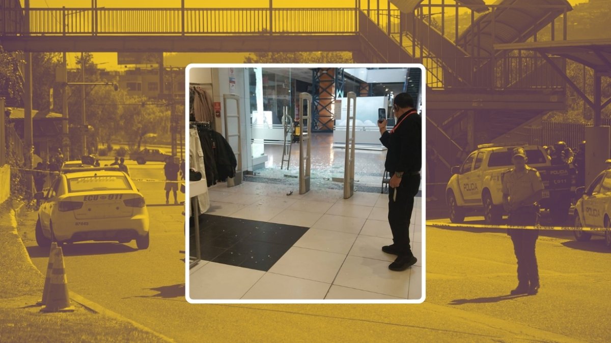 El intento de robo ocurrió a las 08:14 de este viernes 4 de abril.