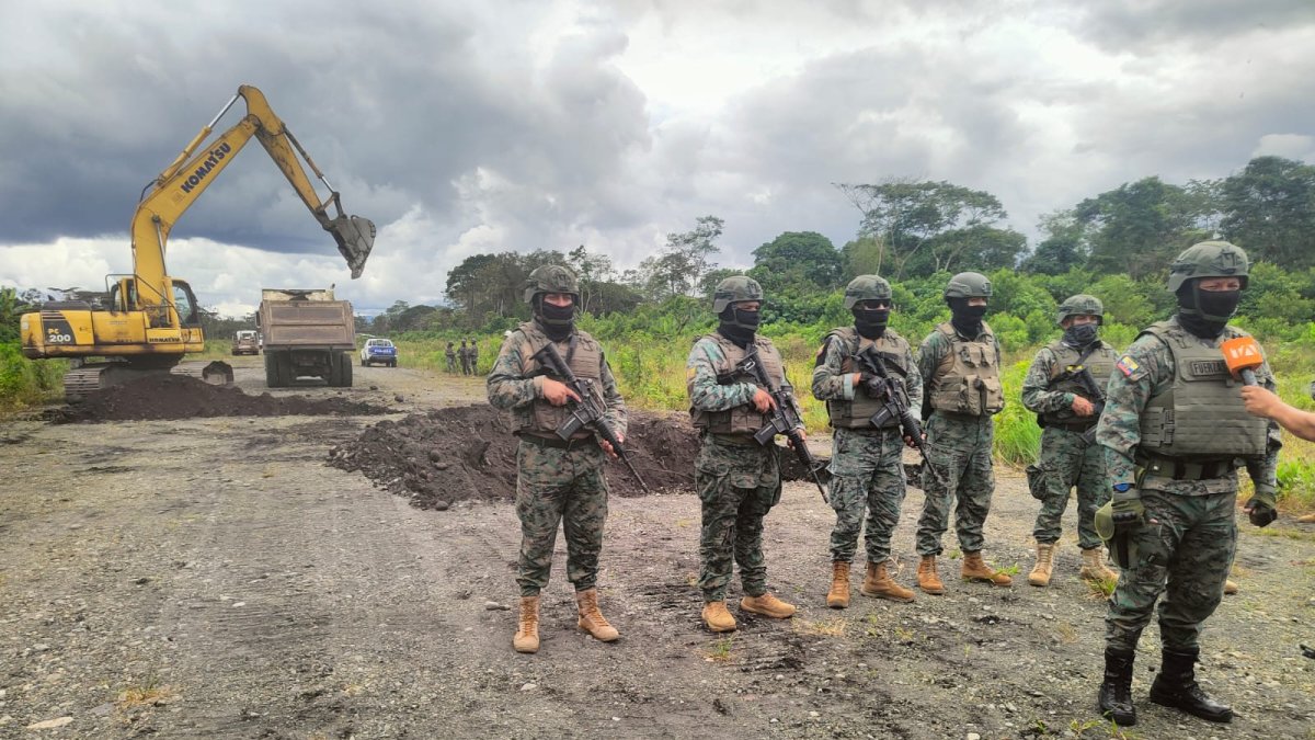 Militares hallaron una pista clandestina. ¿Dónde?