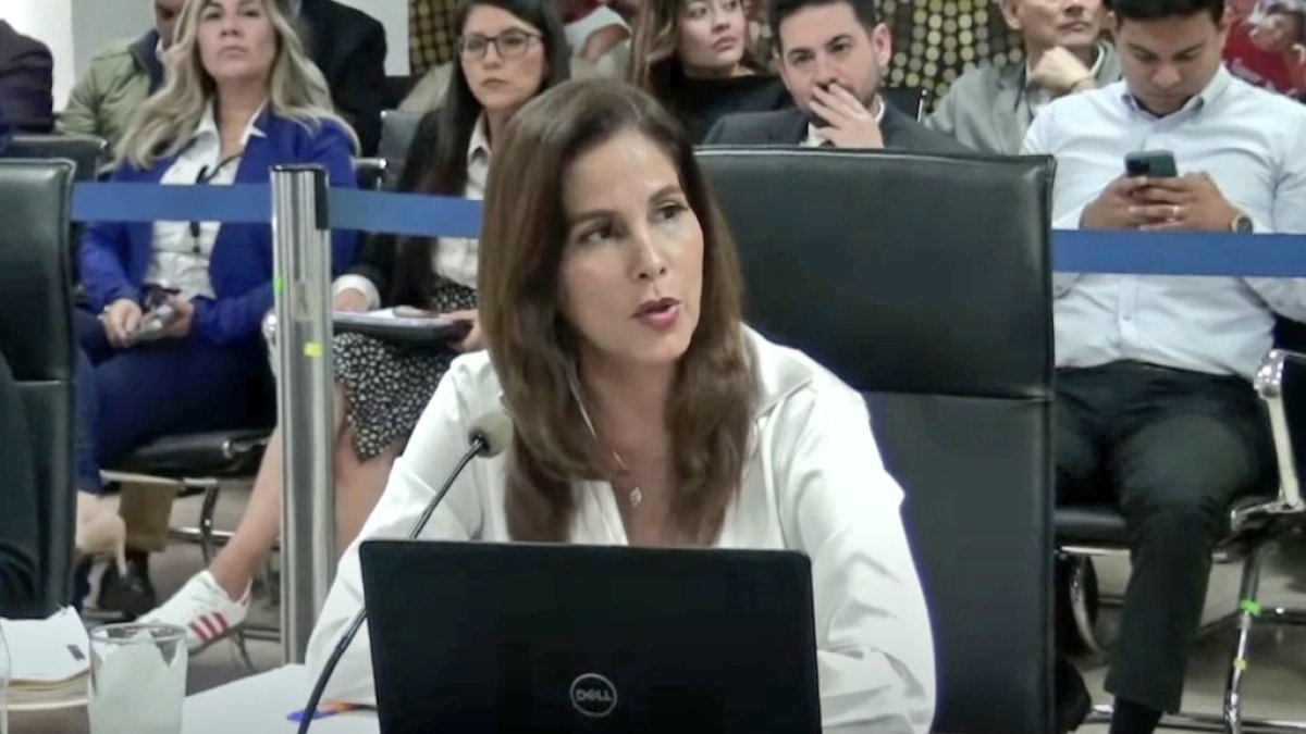 Yadira Saltos fue a rendir su versión en el caso.