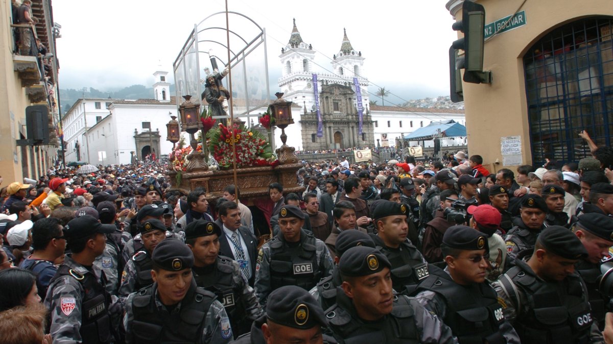La tradición de la Procesión del Jesús del Gran Poder es única en América Latina.